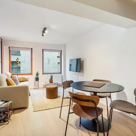 Mooie Vernieuwde Duplex In Hartje , Patershol Appartement Gent