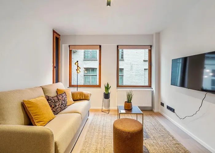 Mooie Vernieuwde Duplex In Hartje , Patershol شقة